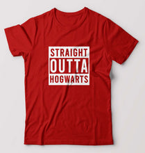 Load image into Gallery viewer, Harry Potter Hogwarts T-Shirt for Men-Red-Ektarfa.online