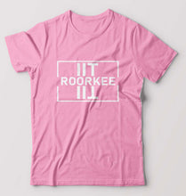 Load image into Gallery viewer, IIT Roorkee T-Shirt for Men-Light Baby Pink-Ektarfa.online