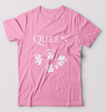 Load image into Gallery viewer, Queen Rock Band T-Shirt for Men-Light Baby Pink-Ektarfa.online