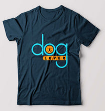 Load image into Gallery viewer, Dog Lover T-Shirt for Men-Petrol Blue-Ektarfa.online