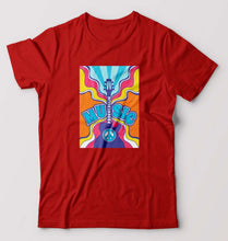 Load image into Gallery viewer, Psychedelic T-Shirt for Men-Red-Ektarfa.online