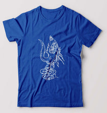 Load image into Gallery viewer, Mahakal Mahadev Bholenath Shiva Shivji T-Shirt for Men-Royal Blue-Ektarfa.online