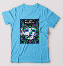 Load image into Gallery viewer, Trippy Stoner Psychedelic T-Shirt for Men-Light Blue-Ektarfa.online