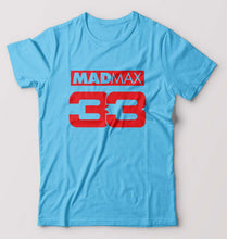 Load image into Gallery viewer, Max Verstappen T-Shirt for Men-Light Blue-Ektarfa.online