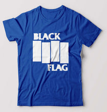 Load image into Gallery viewer, Black Flag T-Shirt for Men-Royal Blue-Ektarfa.online