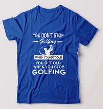 Load image into Gallery viewer, Golf T-Shirt for Men-Royal Blue-Ektarfa.online