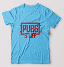 Load image into Gallery viewer, PUBG Stuff T-Shirt for Men-Light Blue-Ektarfa.online
