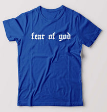 Load image into Gallery viewer, Fear of God T-Shirt for Men-Royal Blue-Ektarfa.online