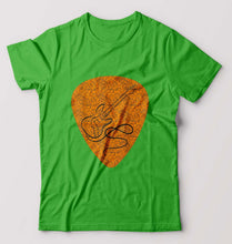 Load image into Gallery viewer, Guitar T-Shirt for Men-flag green-Ektarfa.online