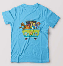 Load image into Gallery viewer, Scooby Doo T-Shirt for Men-Light Blue-Ektarfa.online