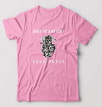 Load image into Gallery viewer, Sons of Anarchy T-Shirt for Men-Light Baby Pink-Ektarfa.online