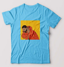 Load image into Gallery viewer, Drake T-Shirt for Men-Light Blue-Ektarfa.online