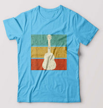 Load image into Gallery viewer, Guitar T-Shirt for Men-Light Blue-Ektarfa.online