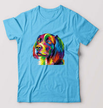 Load image into Gallery viewer, Dog T-Shirt for Men-Light Blue-Ektarfa.online