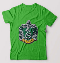 Load image into Gallery viewer, Slytherin Harry Potter T-Shirt for Men-Bottle Green-Ektarfa.online