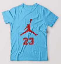 Load image into Gallery viewer, Michael Jordan T-Shirt for Men-Light Blue-Ektarfa.online