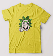 Load image into Gallery viewer, Rick and Morty T-Shirt for Men-Yellow-Ektarfa.online