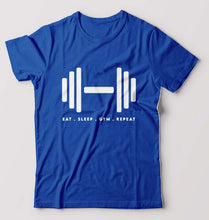 Load image into Gallery viewer, Gym T-Shirt for Men-Royal Blue-Ektarfa.online