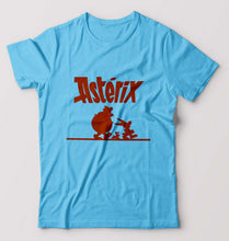 Load image into Gallery viewer, Asterix T-Shirt for Men-Light Blue-Ektarfa.online