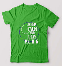 Load image into Gallery viewer, PUBG Keep Calm And Play Pubg T-Shirt for Men-flag green-Ektarfa.online
