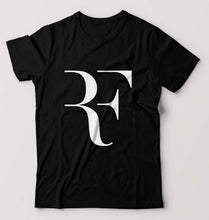 Load image into Gallery viewer, Roger Federer_RF T-Shirt for Men-Black-Ektarfa.online