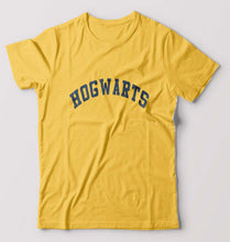 Load image into Gallery viewer, Harry Potter Hogwarts T-Shirt for Men-Golden Yellow-Ektarfa.online