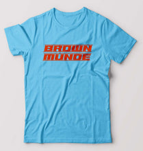 Load image into Gallery viewer, AP Dhillon Brown Munde T-Shirt for Men-Light Blue-Ektarfa.online