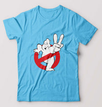 Load image into Gallery viewer, Ghostbusters T-Shirt for Men-Light Blue-Ektarfa.online