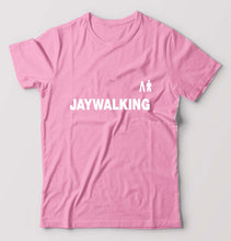 Load image into Gallery viewer, Jaywalking T-Shirt for Men-Light Baby Pink-Ektarfa.online