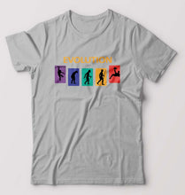 Load image into Gallery viewer, Evolution Football T-Shirt for Men-Grey Malenge-Ektarfa.online