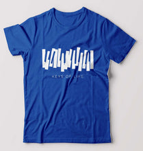 Load image into Gallery viewer, Piano T-Shirt for Men-Royal Blue-Ektarfa.online