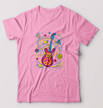 Load image into Gallery viewer, Psychedelic Music T-Shirt for Men-Light Baby Pink-Ektarfa.online