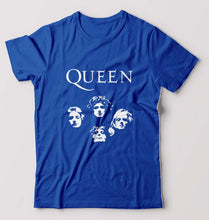 Load image into Gallery viewer, Queen Rock Band T-Shirt for Men-Royal Blue-Ektarfa.online
