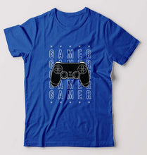 Load image into Gallery viewer, Geek Gamer T-Shirt for Men-Royal Blue-Ektarfa.online