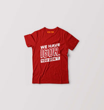 Load image into Gallery viewer, Igor Kids T-Shirt for Boy/Girl-Red-Ektarfa.online