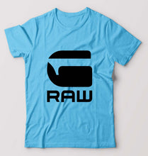 Load image into Gallery viewer, G Raw T-Shirt for Men-Light Blue-Ektarfa.online