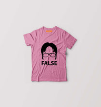 Load image into Gallery viewer, Dwight Schrute Kids T-Shirt for Boy/Girl-Pink-Ektarfa.online