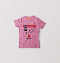 Load image into Gallery viewer, Piano Keyboard Kids T-Shirt for Boy/Girl-Pink-Ektarfa.online