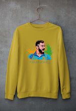 Load image into Gallery viewer, Virat Kohli Unisex Sweatshirt for Men/Women-Mustard Yellow-Ektarfa.online