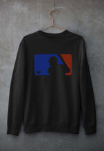 Load image into Gallery viewer, Baseball Unisex Sweatshirt for Men/Women-Black-Ektarfa.online