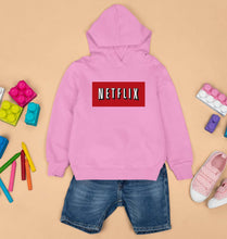 Load image into Gallery viewer, Netflix Kids Hoodie for Boy/Girl-Light Baby Pink-Ektarfa.online