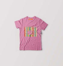 Load image into Gallery viewer, Drummer Papa Kids T-Shirt for Boy/Girl-Pink-Ektarfa.online