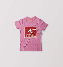 Load image into Gallery viewer, World Snooker (WST) Kids T-Shirt for Boy/Girl-Pink-Ektarfa.online