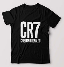 Load image into Gallery viewer, Cristiano Ronaldo CR7 T-Shirt for Men-Black-Ektarfa.online
