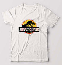 Load image into Gallery viewer, Jurassic Park T-Shirt for Men-White-Ektarfa.online