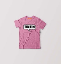 Load image into Gallery viewer, Tintin Kids T-Shirt for Boy/Girl-Pink-Ektarfa.online