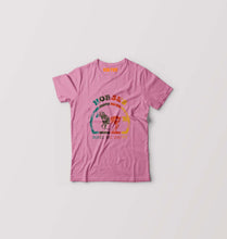 Load image into Gallery viewer, Horses Kids T-Shirt for Boy/Girl-Pink-Ektarfa.online