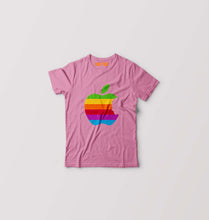 Load image into Gallery viewer, Steve Jobs Apple Kids T-Shirt for Boy/Girl-Pink-Ektarfa.online
