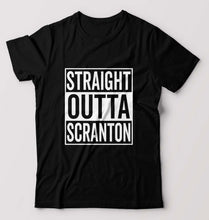 Load image into Gallery viewer, Straight Outta Scranton T-Shirt for Men-Black-Ektarfa.online