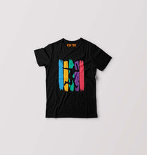 Load image into Gallery viewer, Table Tennis (TT) Kids T-Shirt for Boy/Girl-Black-Ektarfa.online